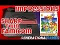 Sharp Twin Famicom Overview in 2020 (Featuring Doki Doki Panic on Nintendo Famicom FDS)