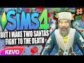 Sims 4 but I make two Santas fight to the death