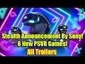 Sony Announces 6 New PlayStation VR Games Today (All Trailers)