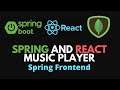 Spring Frontend with Thymeleaf - Spring Boot and ReactJS Music Player CRUD Application