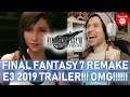 TEY REACTS! Final Fantasy 7 Remake - E3 2019 Trailer
