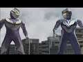 ウルトラマン Tiga Sky & Trigger Sky Mod Texture Ultraman FE3 TagTeam Gameplay PS2