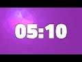 5 MINUTES AND 10 SECONDS TIMER COUNTDOWN [310 seconds - 5:10]
