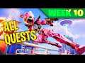 ALL *WEEK 10* QUESTS for Chapter 2 - Season 7 | Fortnite