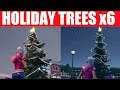 Dance at Holiday Trees in different named locations - Holiday Tree Location Guide (Fortnite)