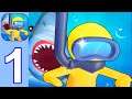 Diver Run - Gameplay Part 1 Levels 1 - 9 (Android, iOS)