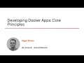 Docker Skills: Developing Docker Apps: Core Principles Course Preview
