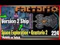 ⚙️Factorio ➡️ Test Flight Victory ship V2  ✅  ➡️Space Exploration + Krastorio 2 🏭⚙️| Gameplay