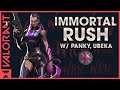 Immortal Rush | Valorant Ranked w/ Panky, Ubeka