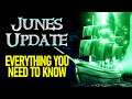 JUNES UPDATE GHOST SHIPS! // SEA OF THIEVES - Ghostly encounters and new shanties!