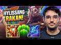 LEARN HOW TO PLAY RAKAN SUPPORT LIKE A PRO! - FNC Hylissang Plays Rakan SUPPORT vs Galio! |