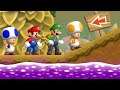 New Crazy Mario Bros. Wii - Walkthrough - 2 Player Co-Op #01