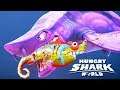 NEW DARK MAGIC SHARK vs SHARKELEON (HUNGRY SHARK WORLD vs EVO)