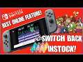 Nintendo Switch -  Best Online Feature! (Switch Lite back instock)