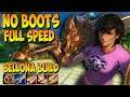 NO BOOTS FULL MOVEMENT SPEED BELLONA BUILD IS INSANE! - Masters Ranked Duel - SMITE