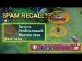 PLEASE DON'T "SPAM RECALL" IN FRONT OF MY KADITA! | DON'T DO THAT AGAIN HARLEY! | MLBB
