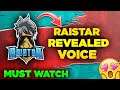 RAISTAR REVEALED VOICE 💥 MUST WATCH 💥 Raistar Real Voice Reveal #Raistar