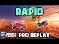 rapid Pro Ranked 2v2 POV #95 - Rocket League Replays