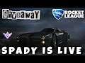 ROCKET LEAGUE GIVEAWAY TO EVERYONE AND PRIVATE GAMES WITH SUBSCRIBERS | TRADING AND COMPETITIVE LIVE