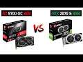 RX 5700 OC vs RTX 2070 Super - i5 9600k - Gaming Comparisons
