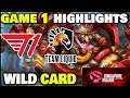 T1 vs Liquid Game 1 Singapore Major 2021 Wildcard Dota 2 Highlights