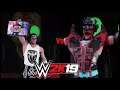 WWE 2K19 Elementor vs Zeo the Raptor King