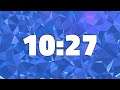 10 MINUTES AND 27 SECONDS TIMER COUNTDOWN [627 seconds - 10:27]