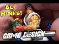 AJ's Game Design Ep.3 - Street Fighter ALL MINI's & Delay Update!
