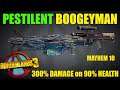 BL3 - LVL 65 - Pestilent Boogeyman - 300% Damage on 90% Health - Mayhem 10