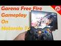 Garena free fire Gameplay on motorola tv.