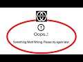 How To Fix Reface Oops Something Went Wrong Error Please Try Again Later Problem Solved