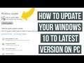 How to Update Your Windows on Your PC to Latest version - Easy step