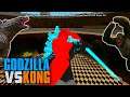 Kong 2021 Vs. Godzilla 2021 in Minecraft Arena