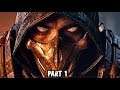 Mortal Kombat 11 Gameplay Walkthrough PART 1 - Sands of Time