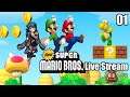 New Super Mario Bros Live Stream Part 1 A Childhood Classic