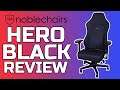 noblechairs HERO Black Edition Review - So Soft! - TechteamGB