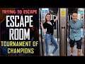 Real Life Escape Room for Tournament of Champions!