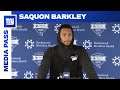 Saquon Barkley: 'I'm just getting back in a rhythm' | New York Giants