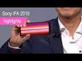 Sony IFA 2019 event in 6 minutes