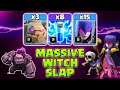 Th12 War Attack Strategy with Golem Witch and Zap Spell - Best Th12 War Attack Strategy 2021 - COC