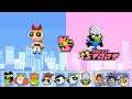 The Powerpuff Girls: Chemical X-Traction All Characters [PS1]