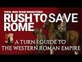 Tutorial: Survive as The Western Roman Empire in Total War: Rome Remastered
