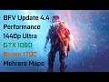 Battlefield 5 Update 4.4 Performance - GTX 1080, Ryzen 1700 (mehrere Maps)