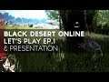 Black Desert Online Let's Play FR : épisode 1 & Présentation (débutant)