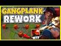 Gangplank's New Rework is RIDICULOUS! Five Barrels that ONE-SHOT Everything! - League of Legends