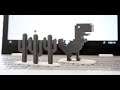 GOOGLE DINASOUR! Max Level Speed & T-rex Power in T-rex Game!Chrome Dino Game|DINASOUR GOOGLE PART 1