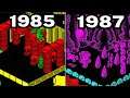 Graphical Evolution of Sweevo (1985-1987)