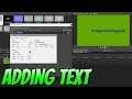 How To Add Text To Your Videos In Vegas Pro 16 Tutorial