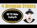 I Recently Bought Four New Dividend Stocks?!?!