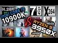 i9 10900K vs Ryzen 9 3950X Benchmarks β 15 Tests π₯
